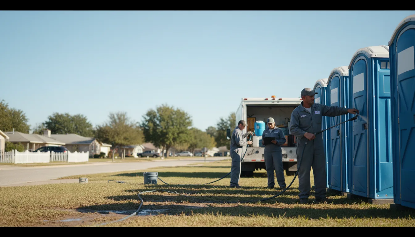 Long-Term Portable Toilet Rental in Sawyer, OK near me